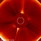 Latest LASCO C2 image of the Sun