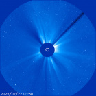 Latest LASCO C3 image of the Sun