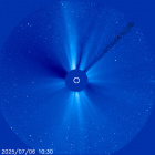 Latest LASCO C3 image of the Sun