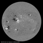 Latest SDO/HMI Magnetogram image of the Sun