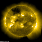 SOHO EIT 284 image of the sun