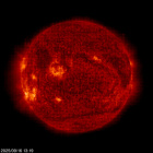 SOHO EIT 304 image of the sun